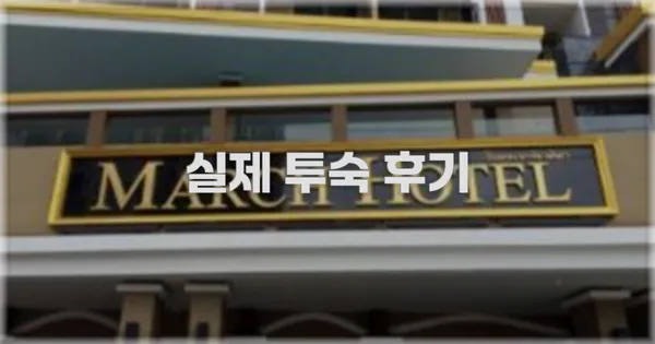 💬 실제 투숙 후기